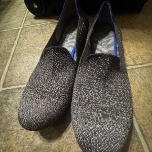 Rothy’s Twilight Metallic Ombré Flats